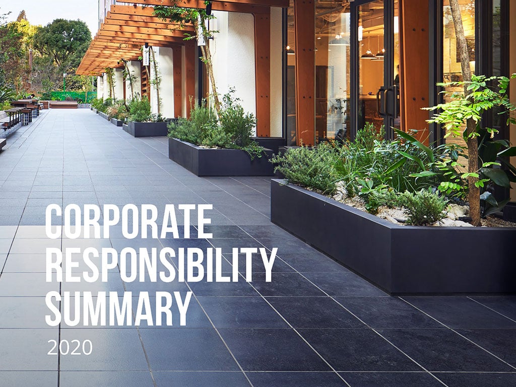 BentallGreenOak's 2020 Corporate Responsibility Summary