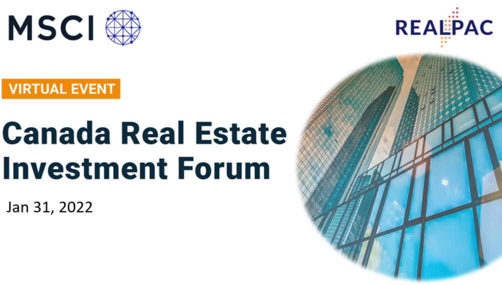 MSCI x REALPAC: Canada Real Estate Investment Forum feat. Paul Mouchakkaa