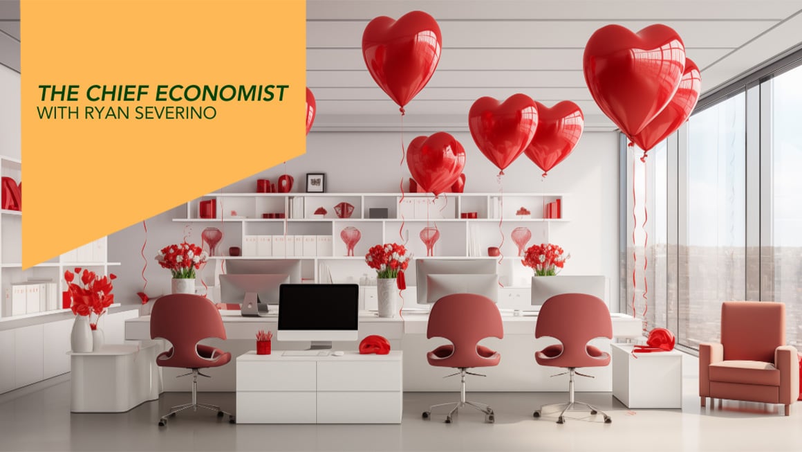 The Chief Economist : L’amour est dans l’air pour les perspectives économiques américaines au 1T2024