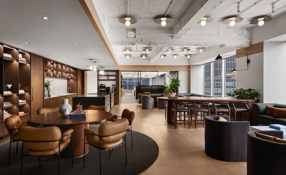 Work Design Magazine: Tour BentallGreenOak's Sleek NYC HQ Designed By Fogarty Finger