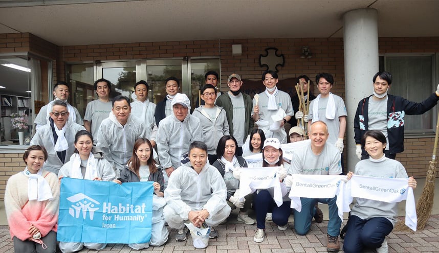 Habitat for Humanity Japan: Bentall GreenOak Japan Supports Habitat’s Orphanage Repair