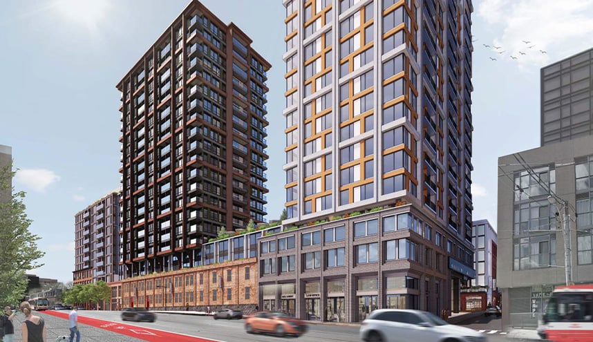 Storeys: Sprawling Mixed-Use, Transit-Focused Development Proposed for Parkdale