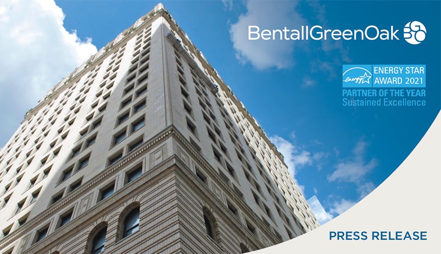 Over a Decade of Responsible Investing: BentallGreenOak earns 2021 ENERGY STAR® Partner of the Year—Sustained Excellence Award for the 11th year in a row