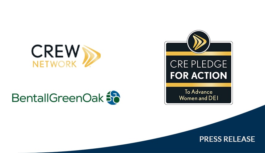 BentallGreenOak Joins CREW Network’s CRE Pledge for Action to Advance Women and DEI in Commercial Real Estate