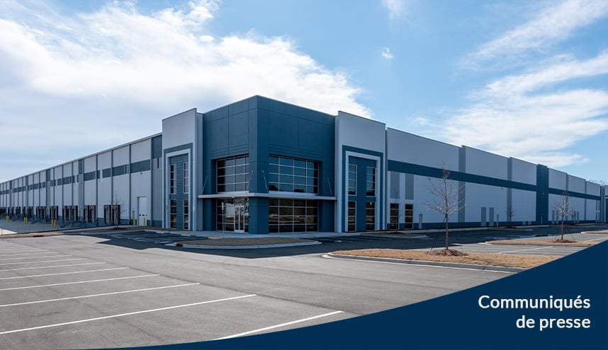 Intersect Development Group conclut la vente de l’installation logistique de Greensboro avec BentallGreenOak