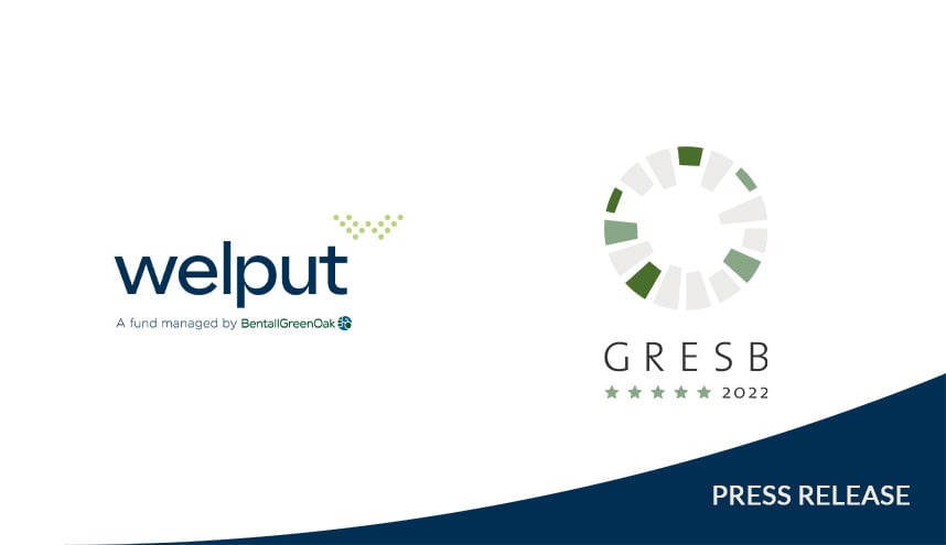 BentallGreenOak’s Welput Strategy Achieves Top Distinction in the 2022 Global Real Estate Sustainability Benchmark